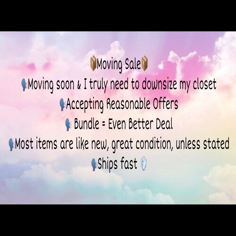 Moving Sale